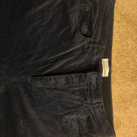Loft navy valour straight leg pants size 14. - Picture 1 of 4